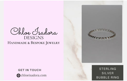 How to Pair a Sterling Silver Bubble Ring with Other Jewelry Pieces