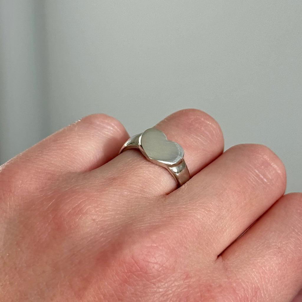 Heart Signet Ring