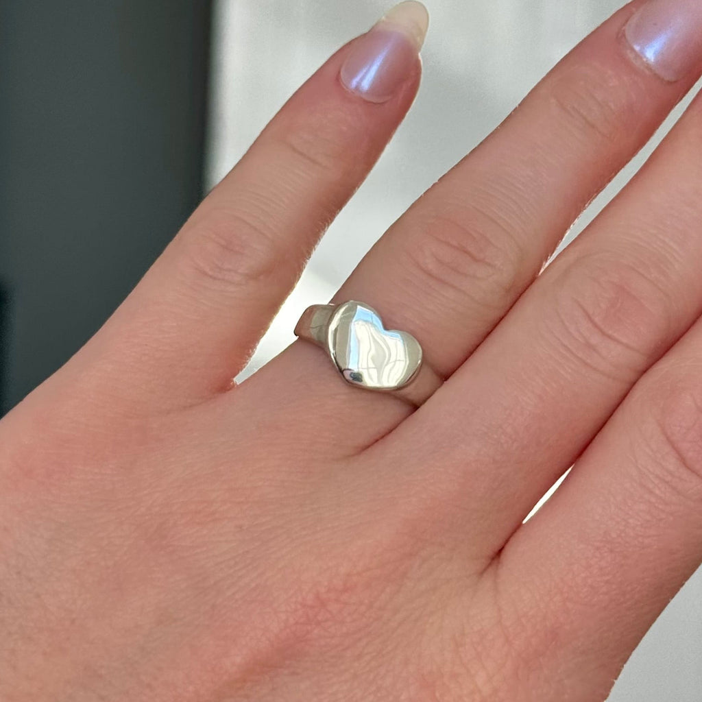 Heart Signet Ring