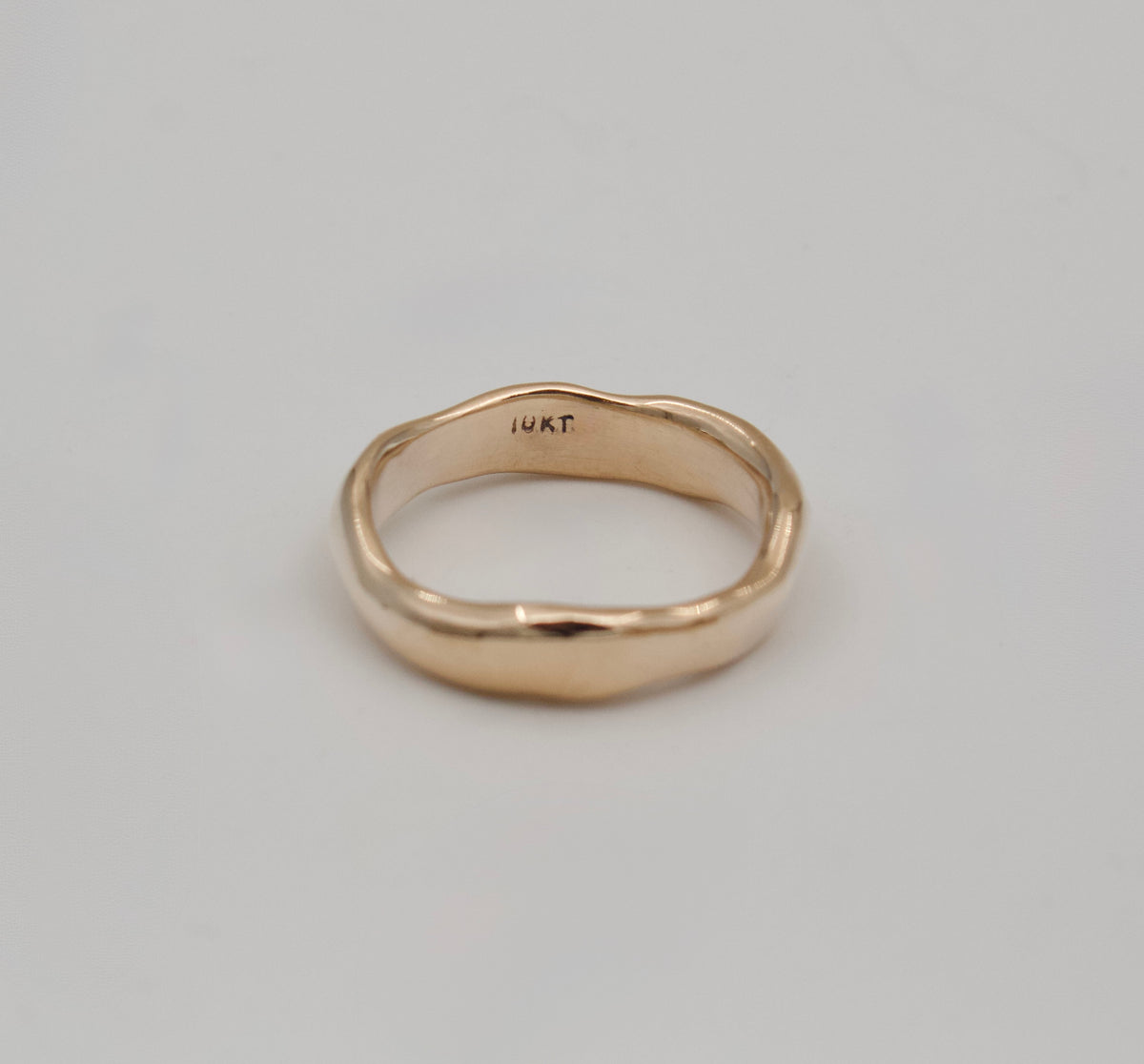 Slalom Ring | Solid 10k Gold