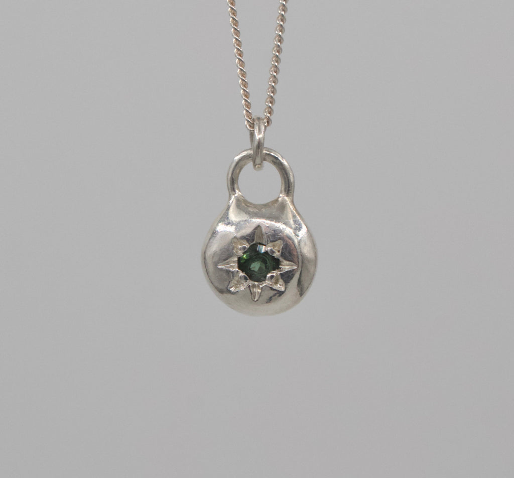 Star Set Tourmaline Necklace | Minima Collection