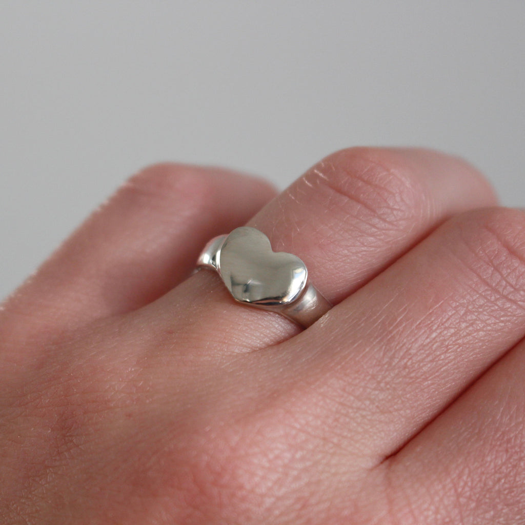 Heart Signet Ring