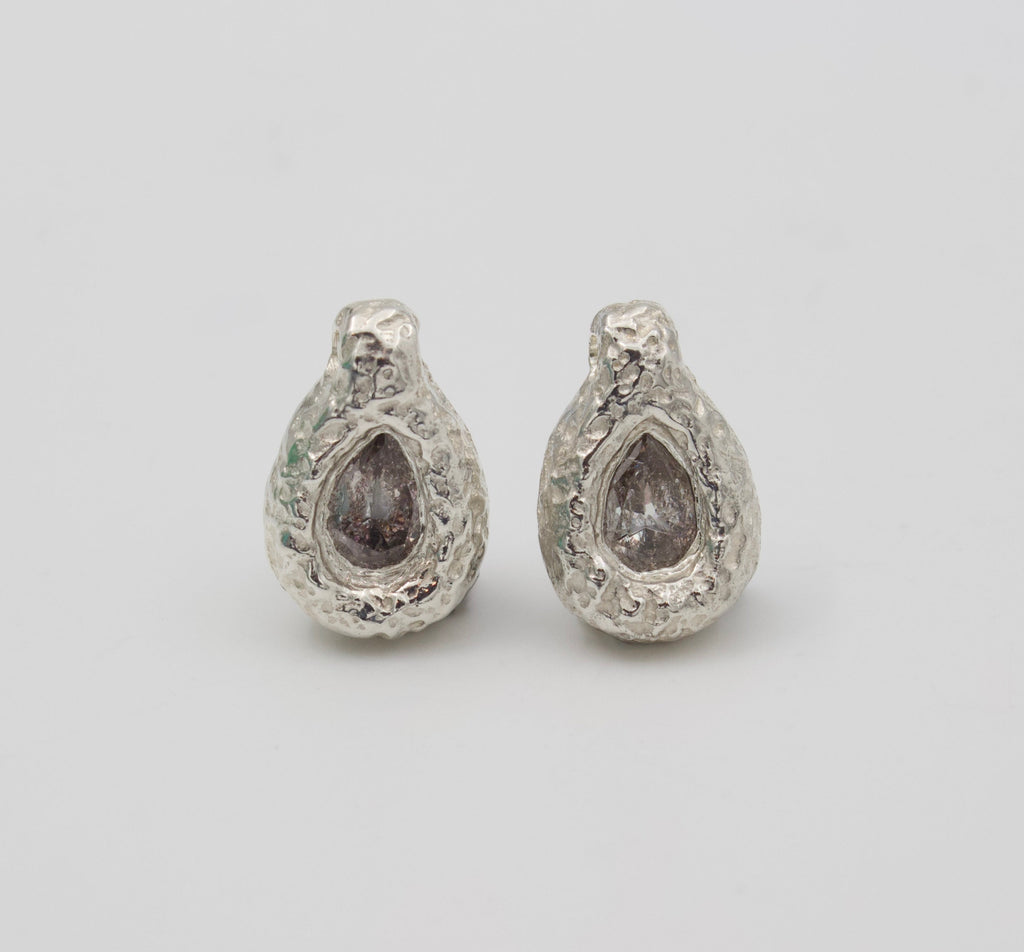 Ember Drop Pear Necklace