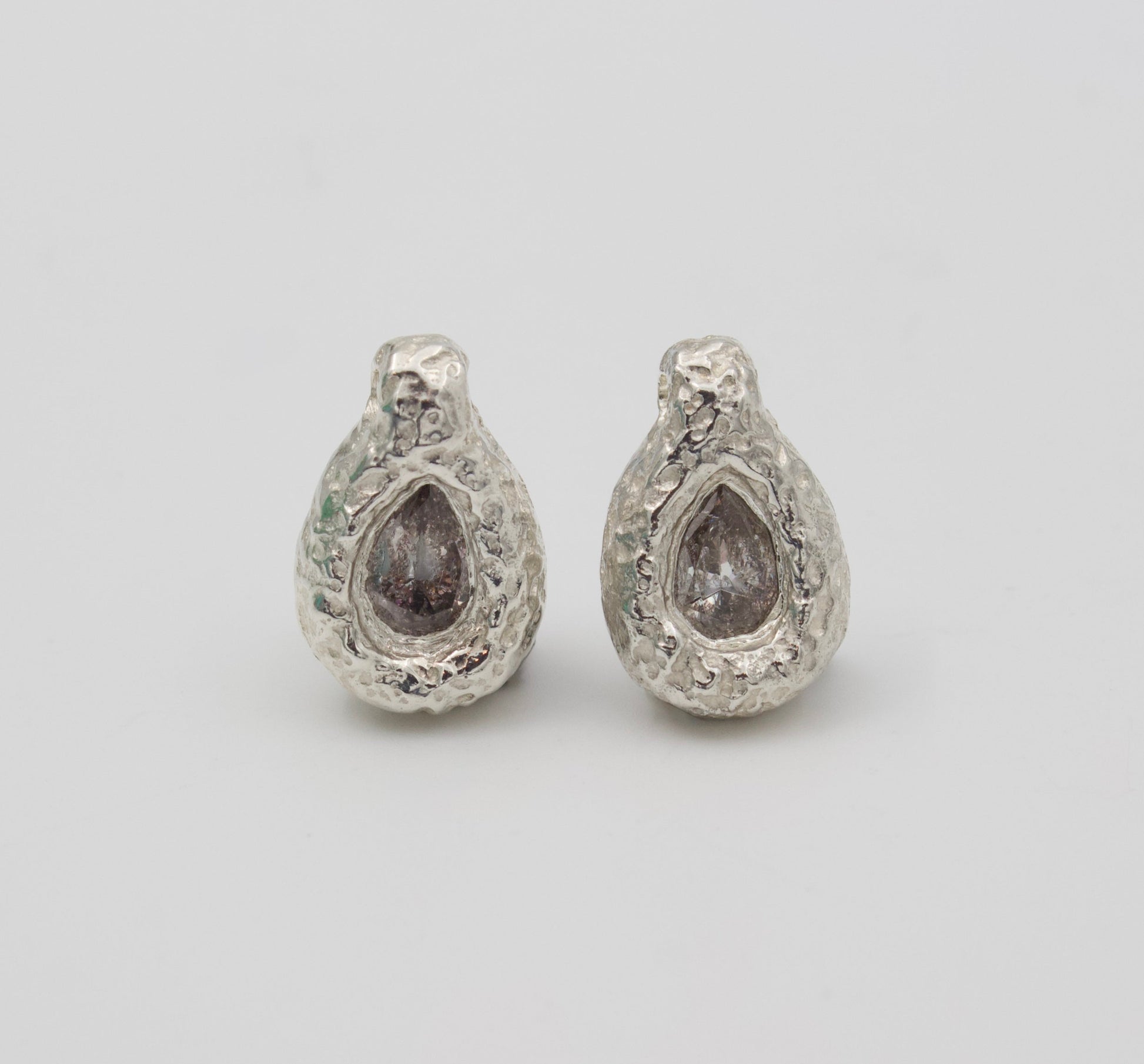 Ember Drop Pear Necklace