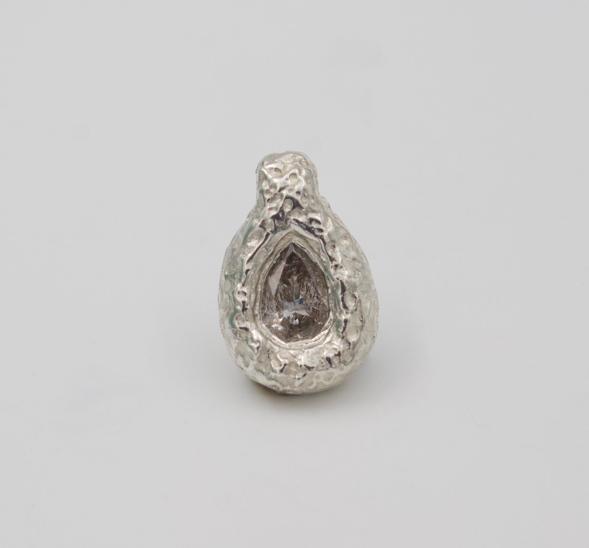 Ember Drop Pear Necklace