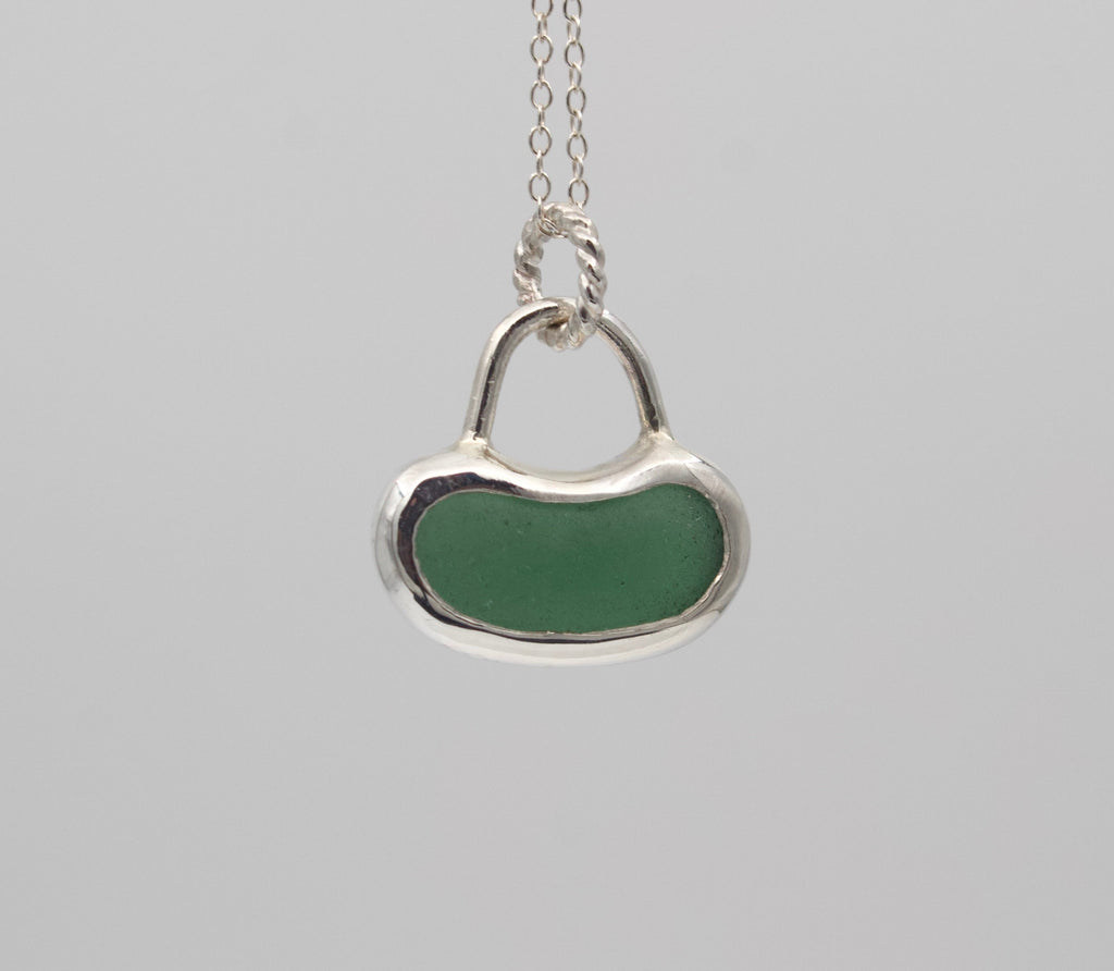 Jelly Bean Sea Glass Necklace | Drift Collection