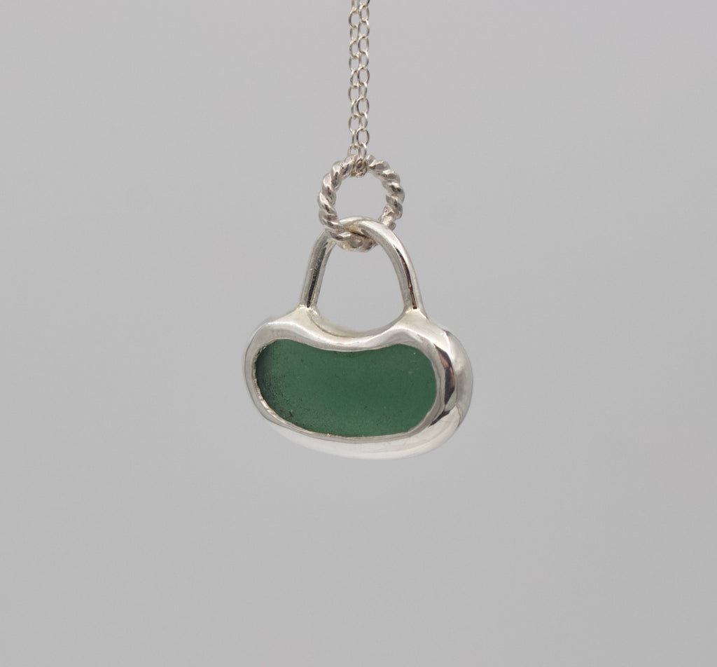 Jelly Bean Sea Glass Necklace | Drift Collection
