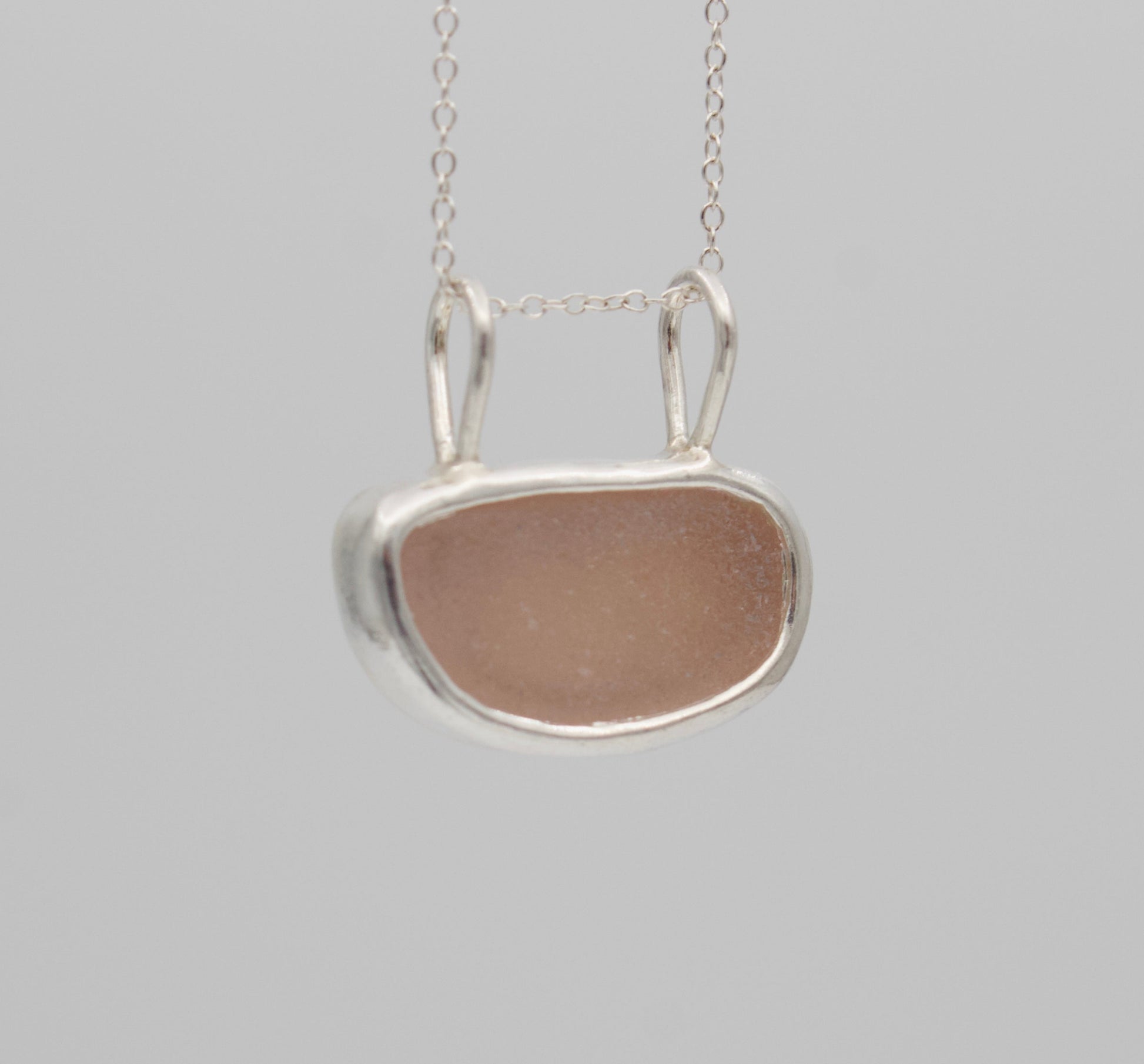 Rare Pink Sea Glass Necklace | Drift Collection