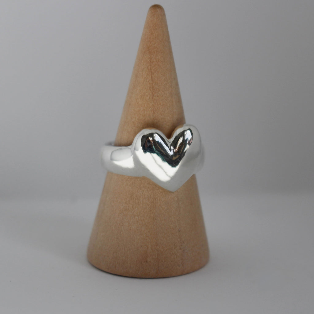 Bubble Heart Ring