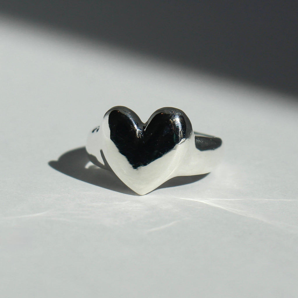 Bubble Heart Ring