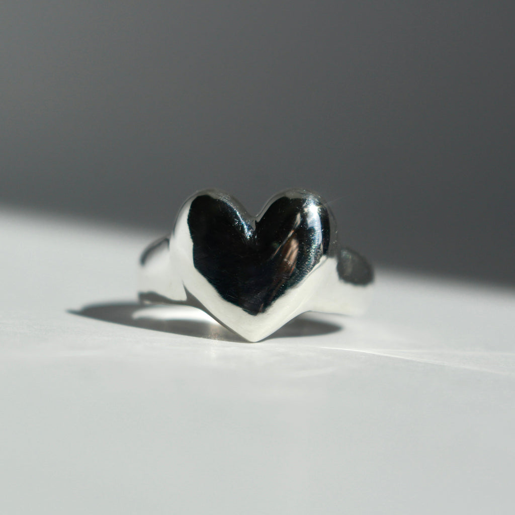 Bubble Heart Ring