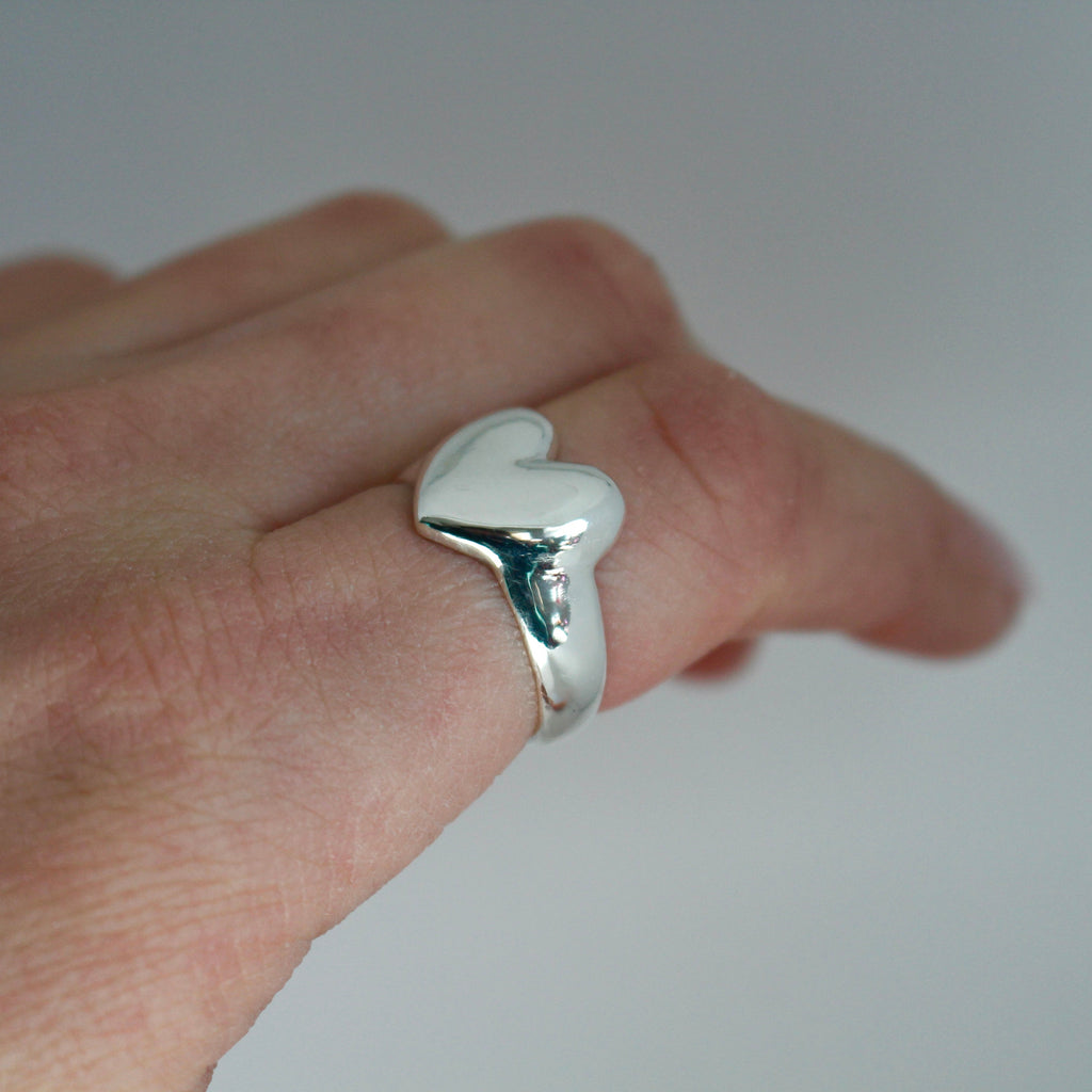 Bubble Heart Ring