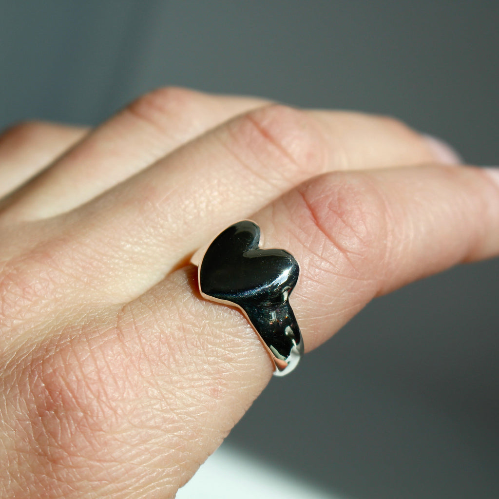Bubble Heart Ring