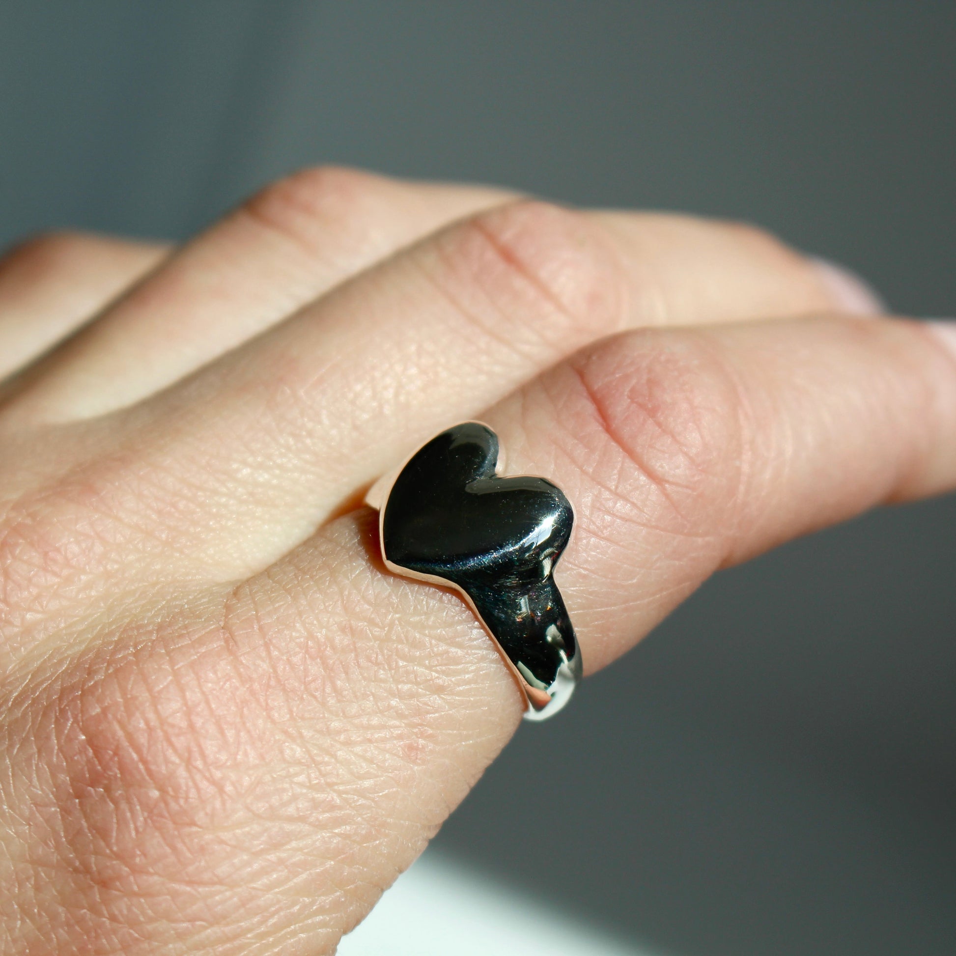 Bubble Heart Ring