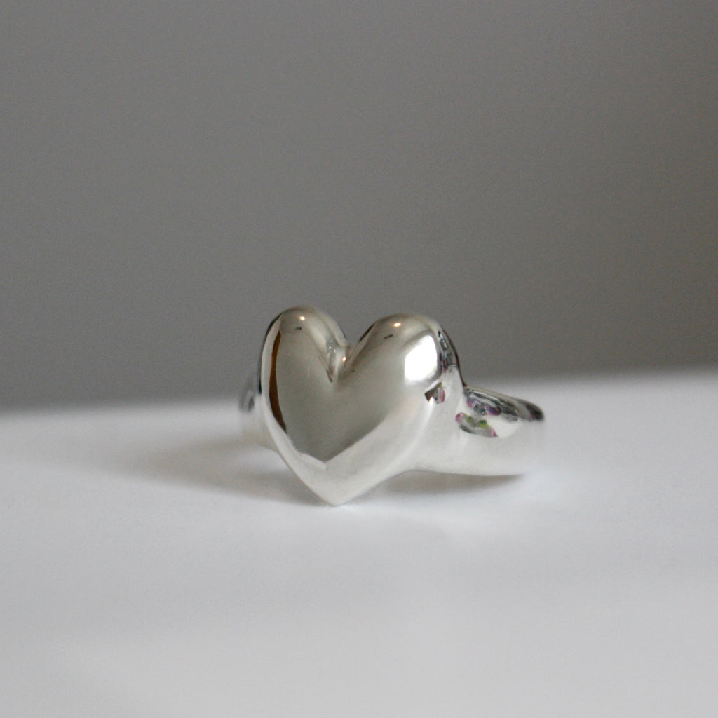 Bubble Heart Ring