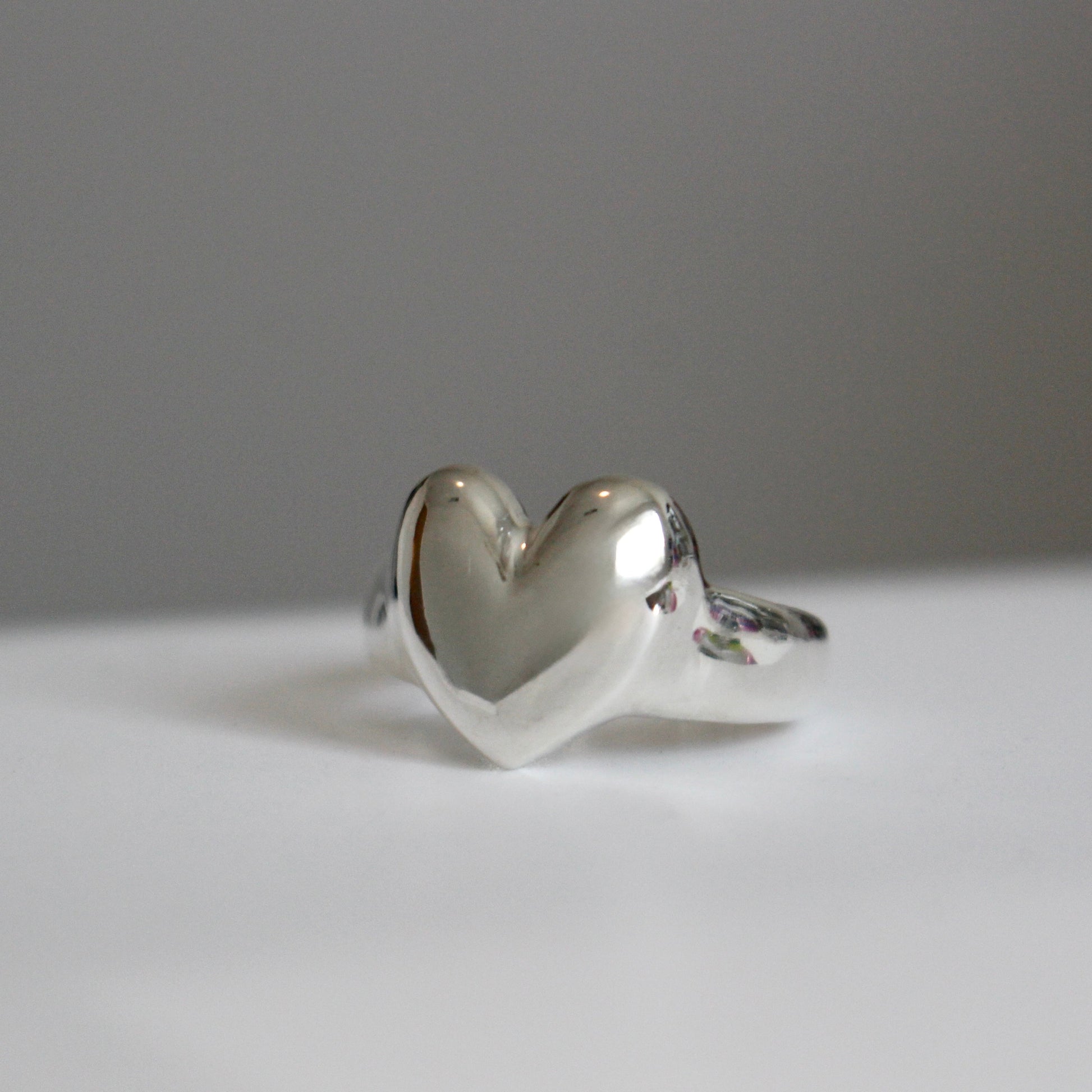 Bubble Heart Ring