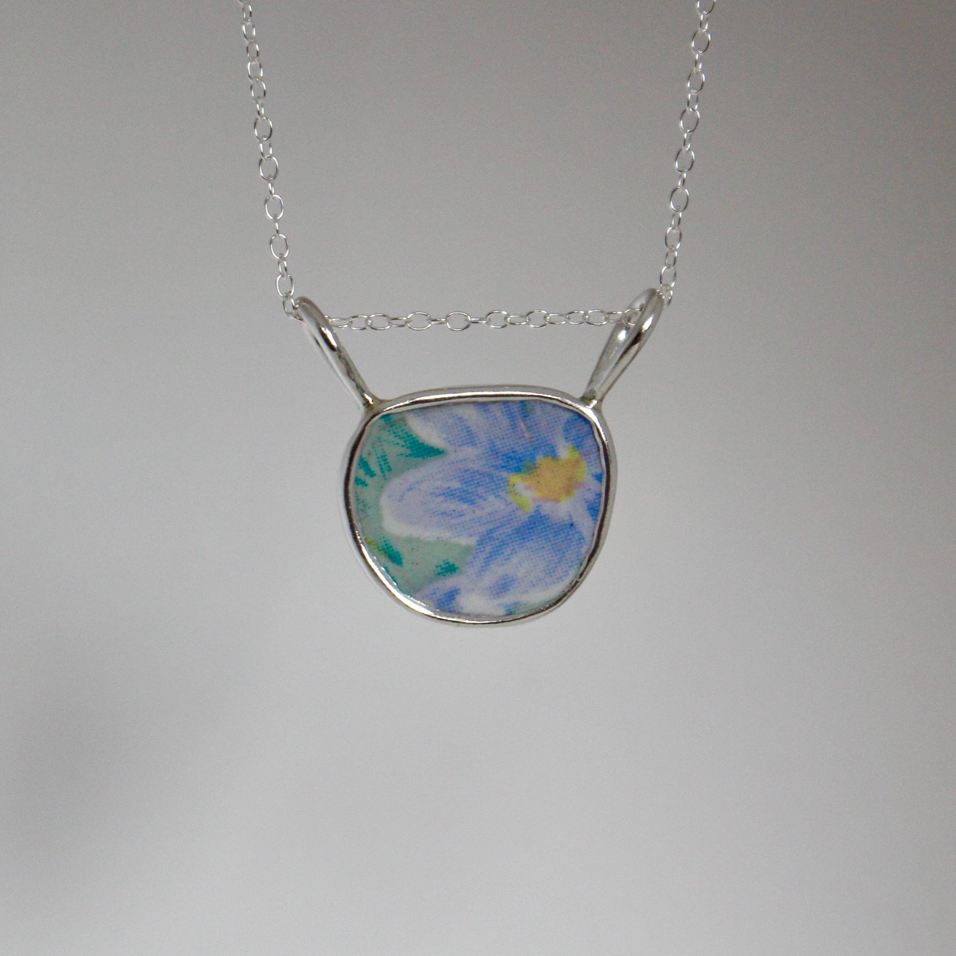 Azure Bloom Terra Necklace