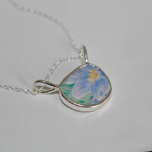 Azure Bloom Terra Necklace