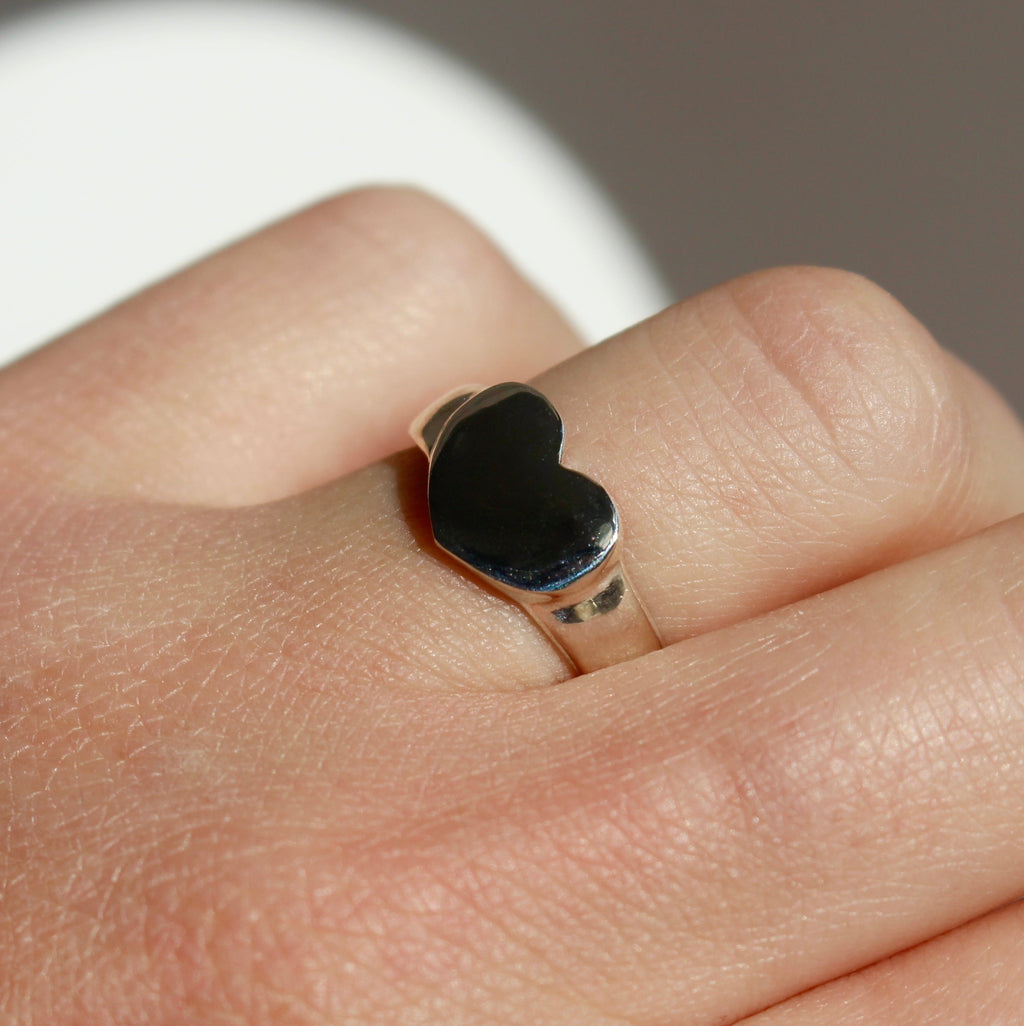 Heart Signet Ring
