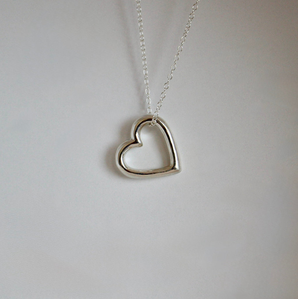 Open Heart Necklace