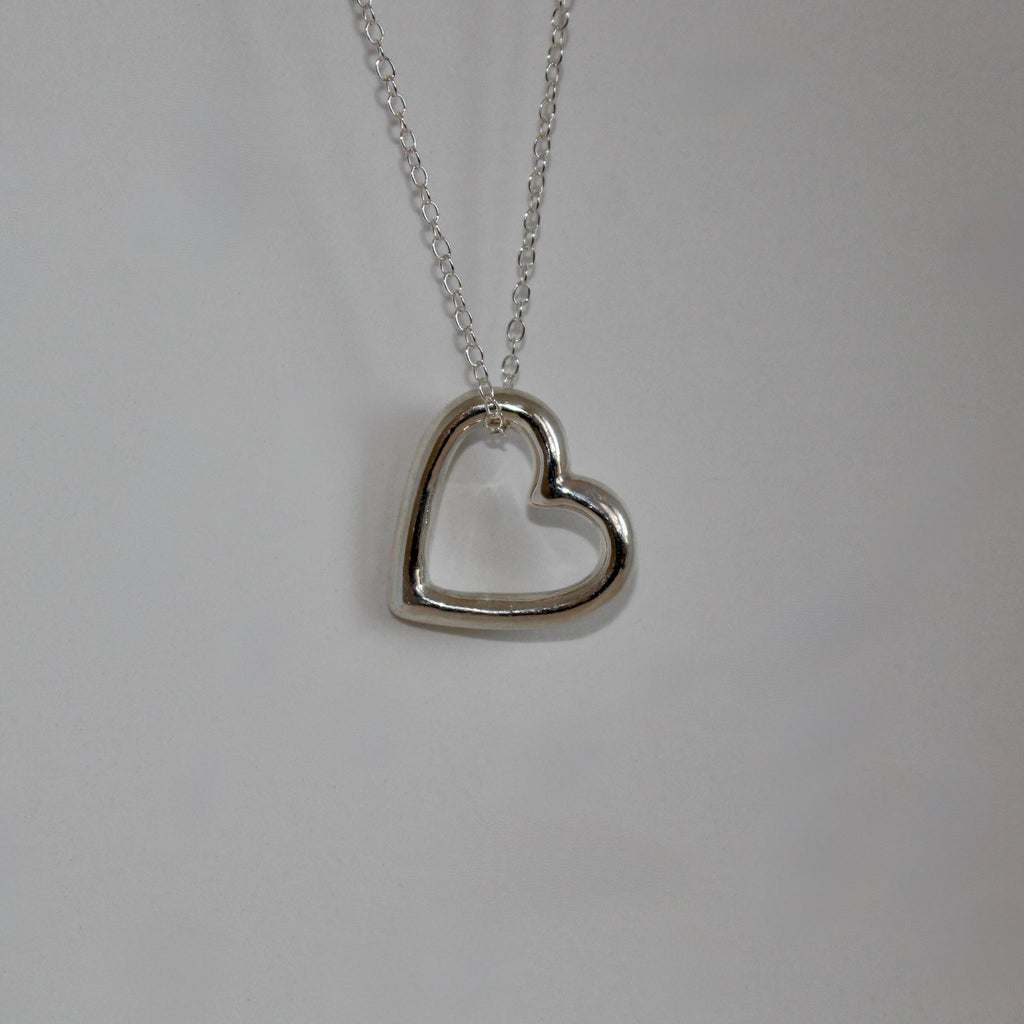 Open Heart Necklace
