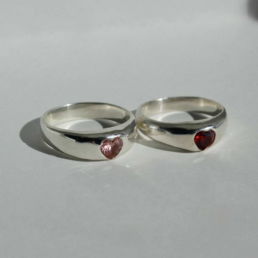 Amora Gem Heart Ring