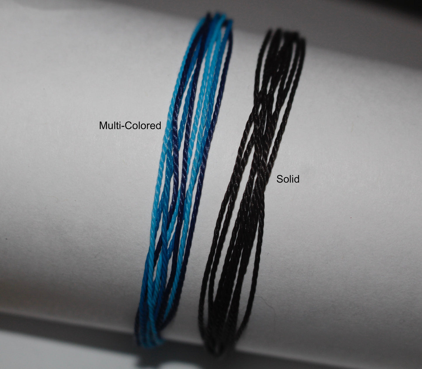 Pura Vida Style Bracelet, Waterproof, Waxed, Available in 34 Colors, Friendship Bracelet, Unisex, Adjustable, Custom