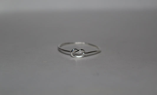 Knot Stacking Ring - Available in Sterling Silver and 14k Gold Fill