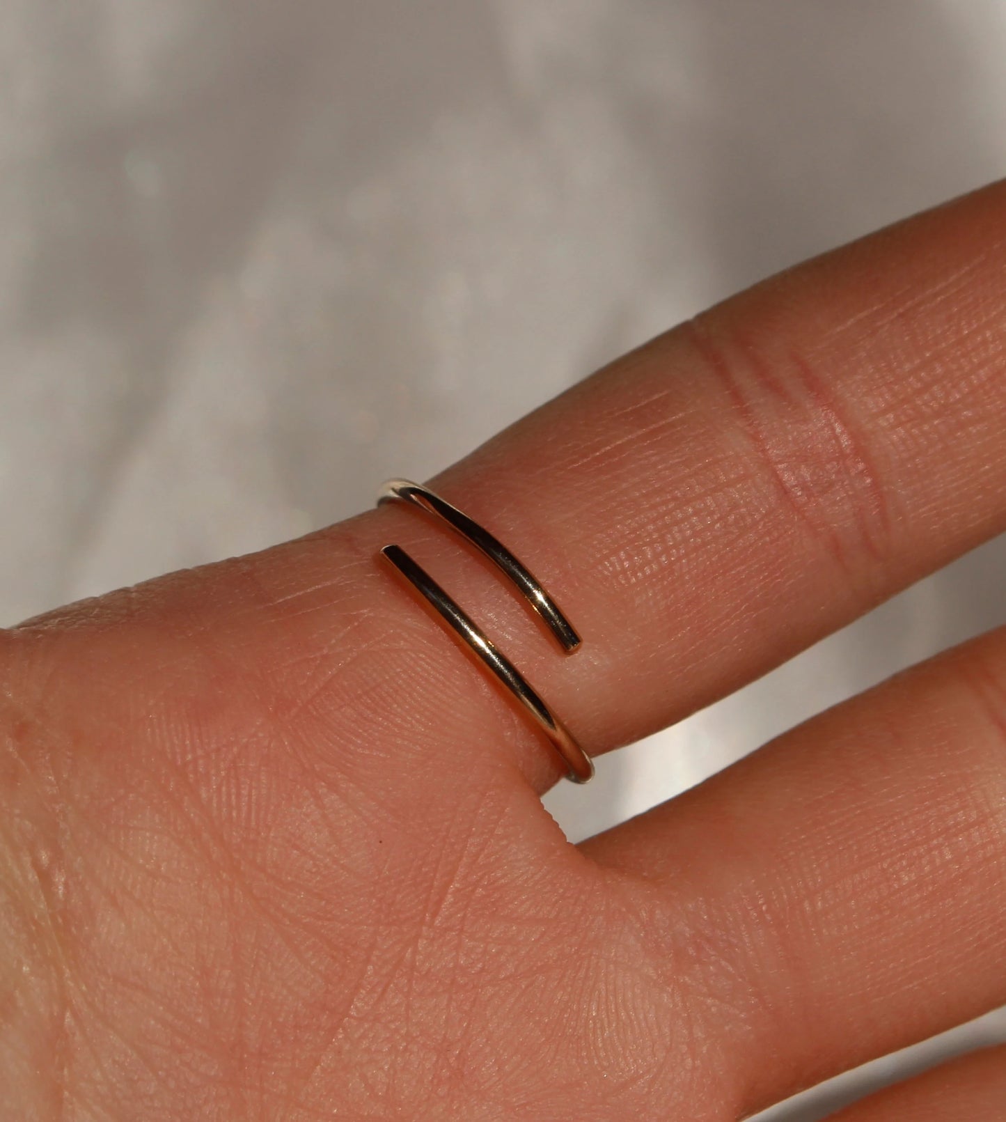 Sea Glass Rings - 14k Gold Filled