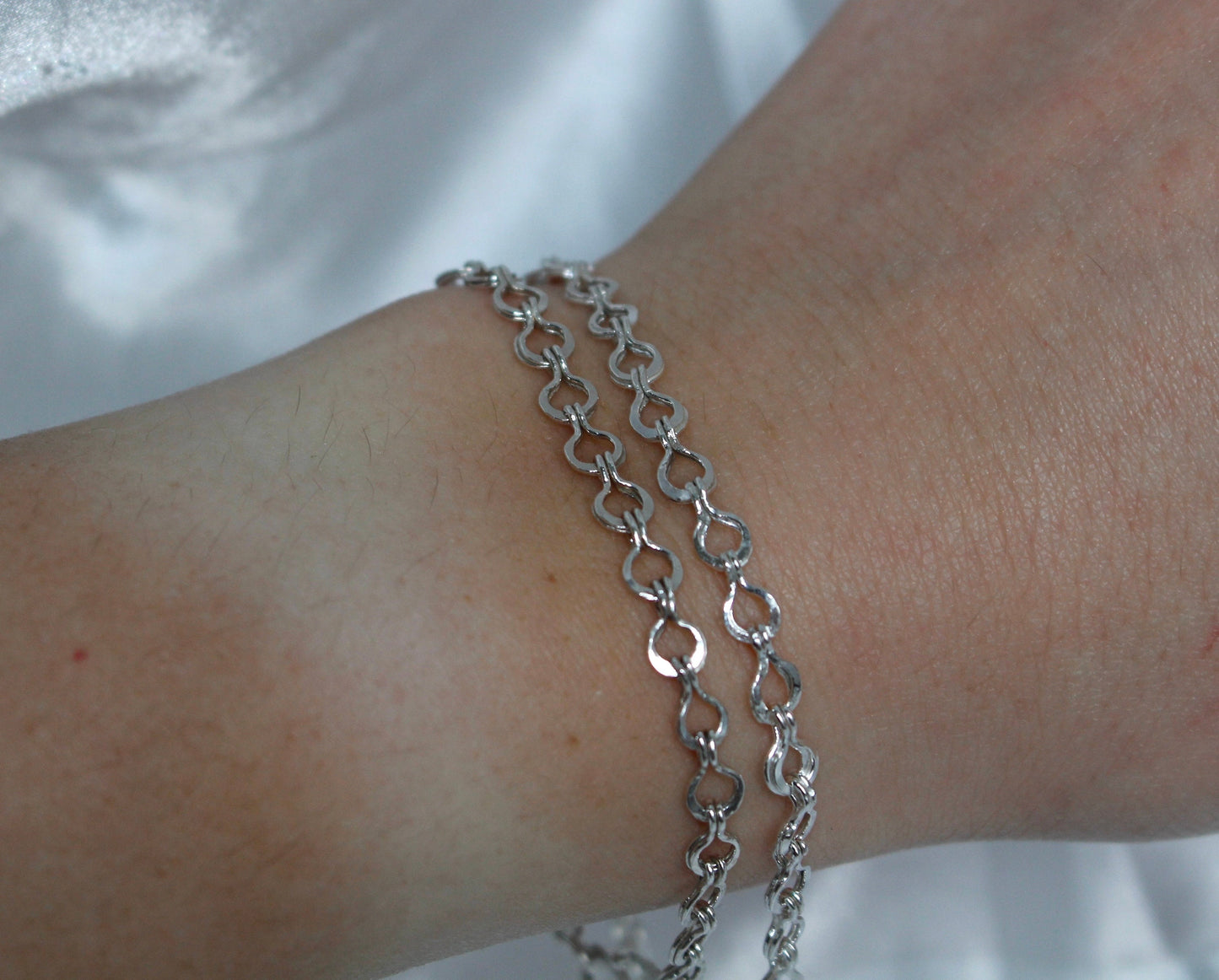 Handmade Fine Silver bracelet