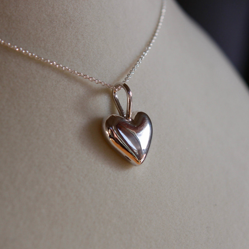 Big & Little Heart Charm Necklaces