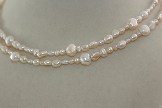 Mismatch Freshwater Pearl Necklace