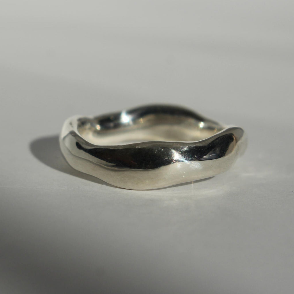 Slalom Ring Made From Recycled Sterling Silver