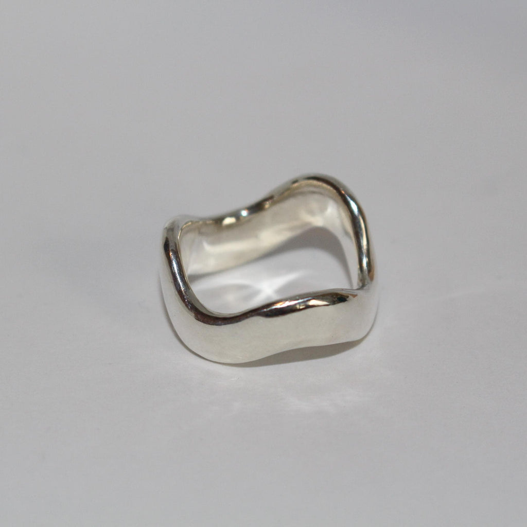 Oscillate Ring Made From Recycled Sterling Silver