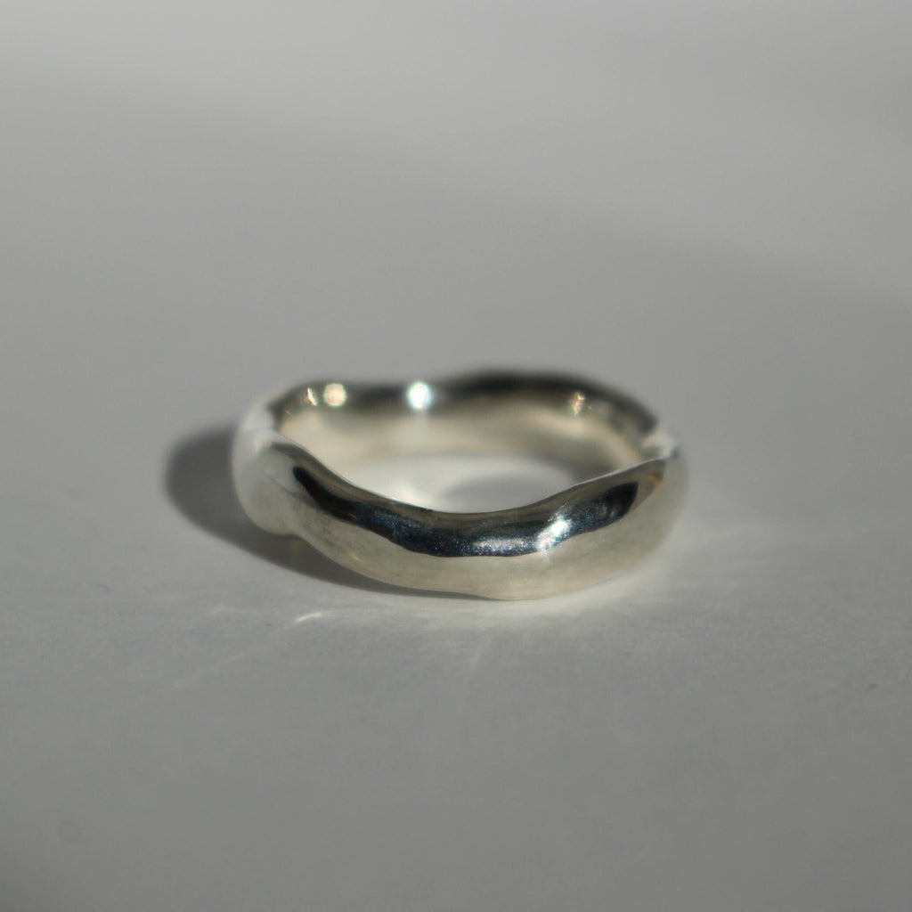 Slalom Ring Made From Recycled Sterling Silver