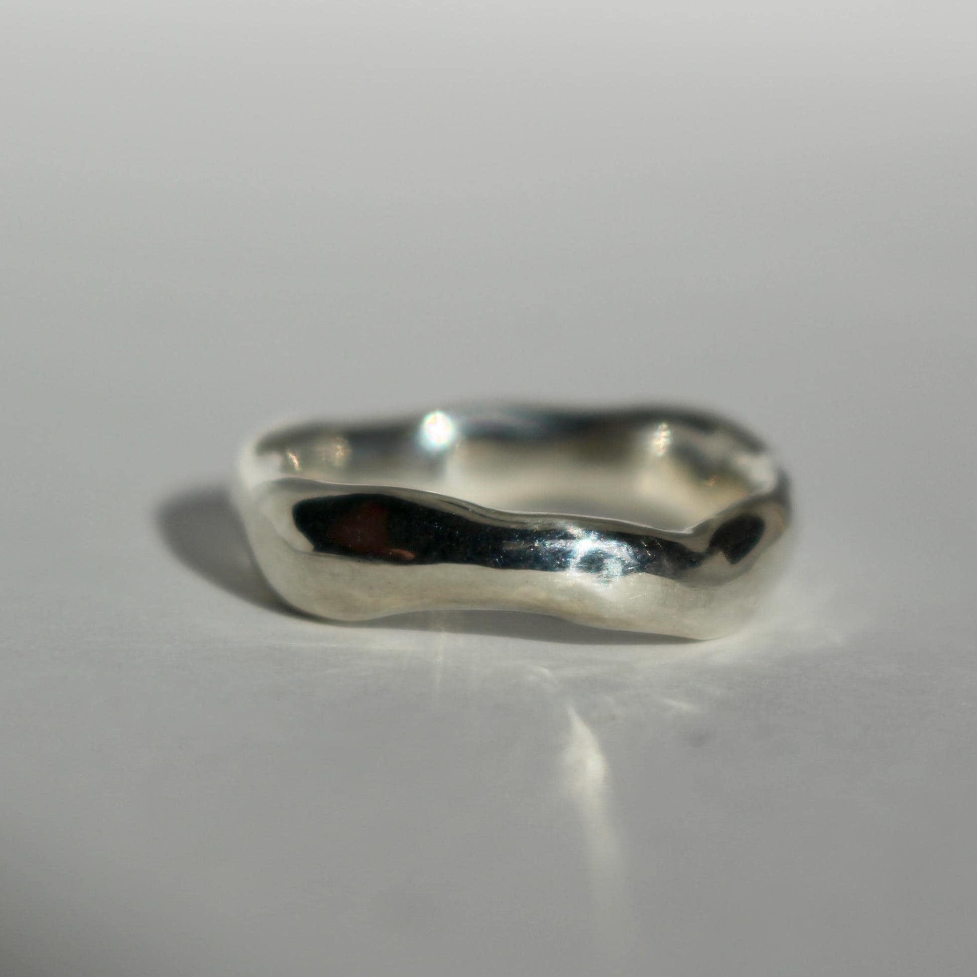 Slalom Ring Made From Recycled Sterling Silver