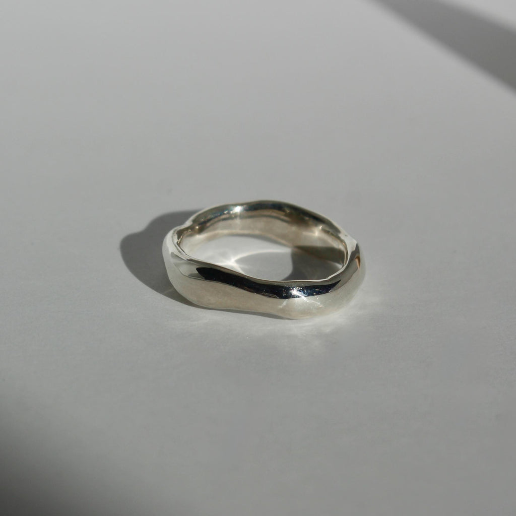 Slalom Ring Made From Recycled Sterling Silver