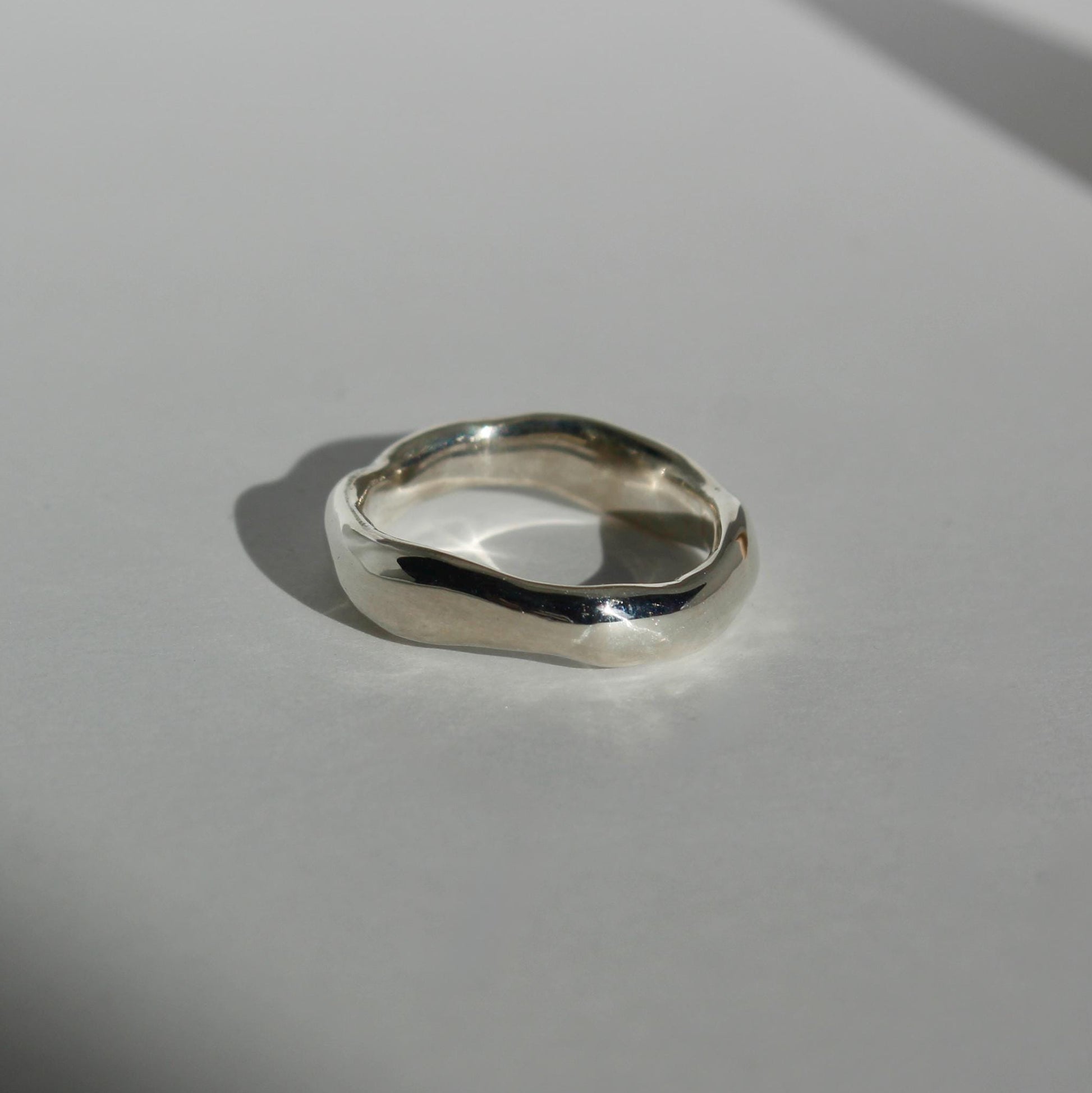Slalom Ring Made From Recycled Sterling Silver
