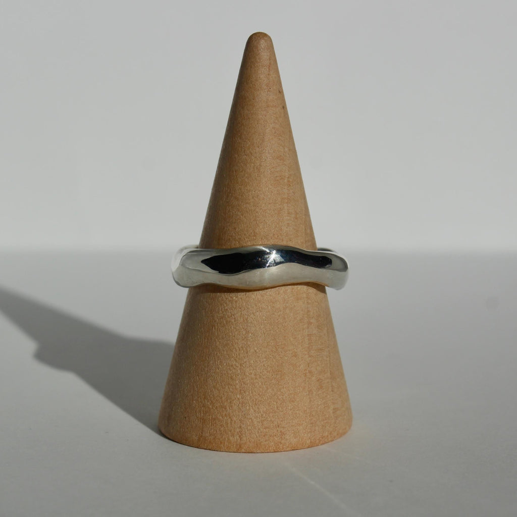 Slalom Ring Made From Recycled Sterling Silver