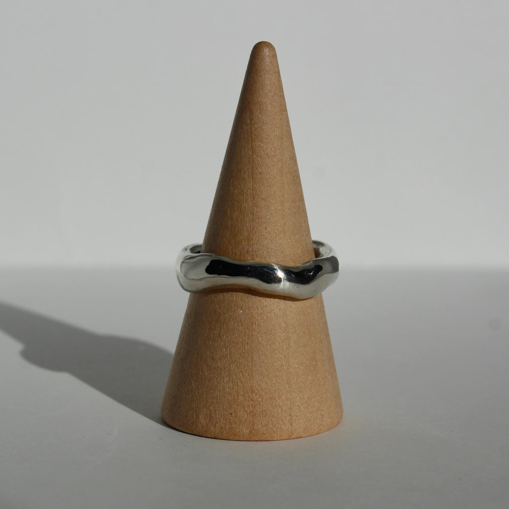 Slalom Ring Made From Recycled Sterling Silver