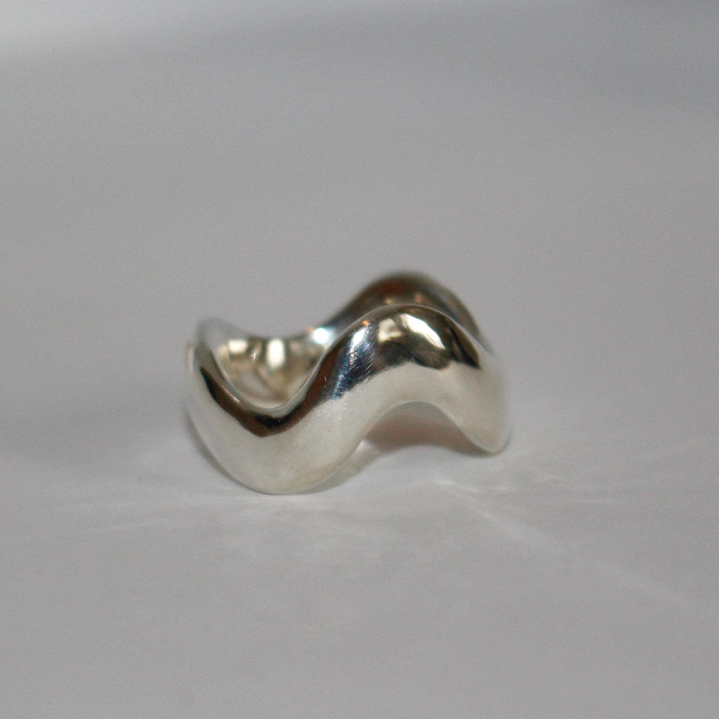 Oscillate Ring Made From Recycled Sterling Silver