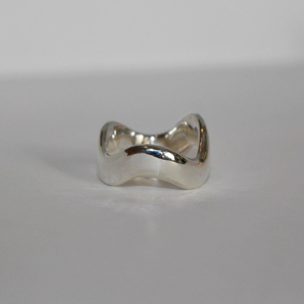 Oscillate Ring Made From Recycled Sterling Silver