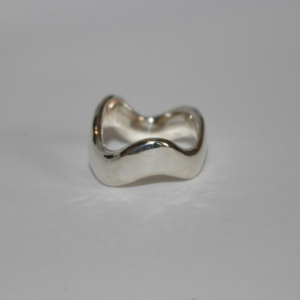 Oscillate Ring Made From Recycled Sterling Silver