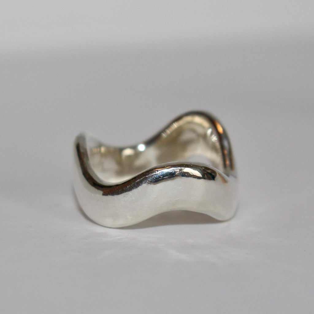 Oscillate Ring Made From Recycled Sterling Silver