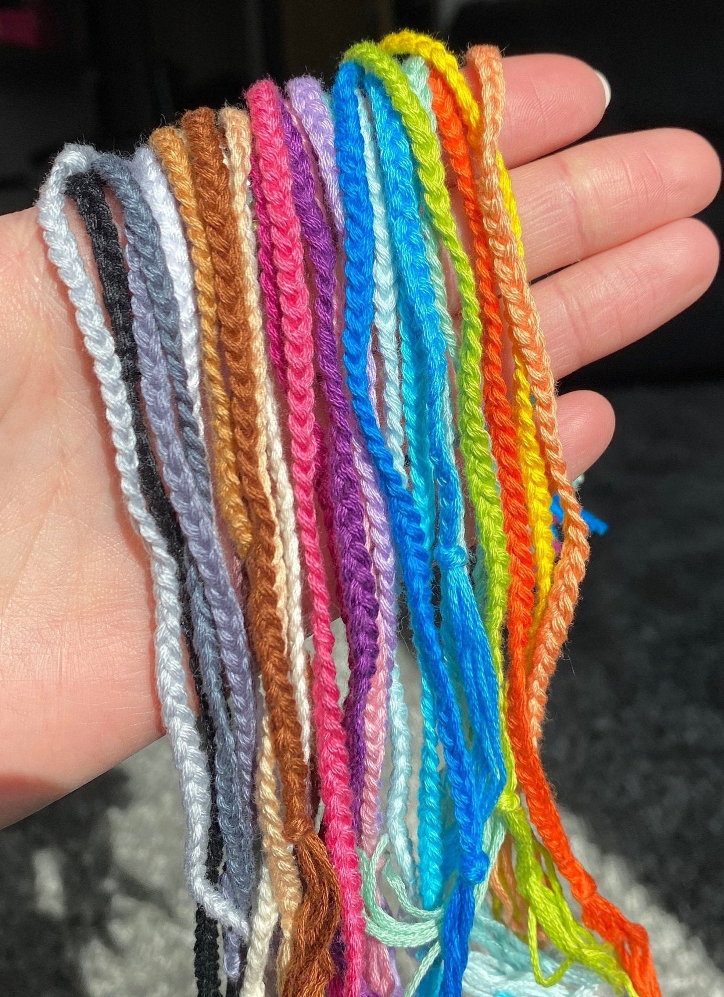 6Pcs Handmade Braided Woven Friendship Bracelets Bulk for Men
