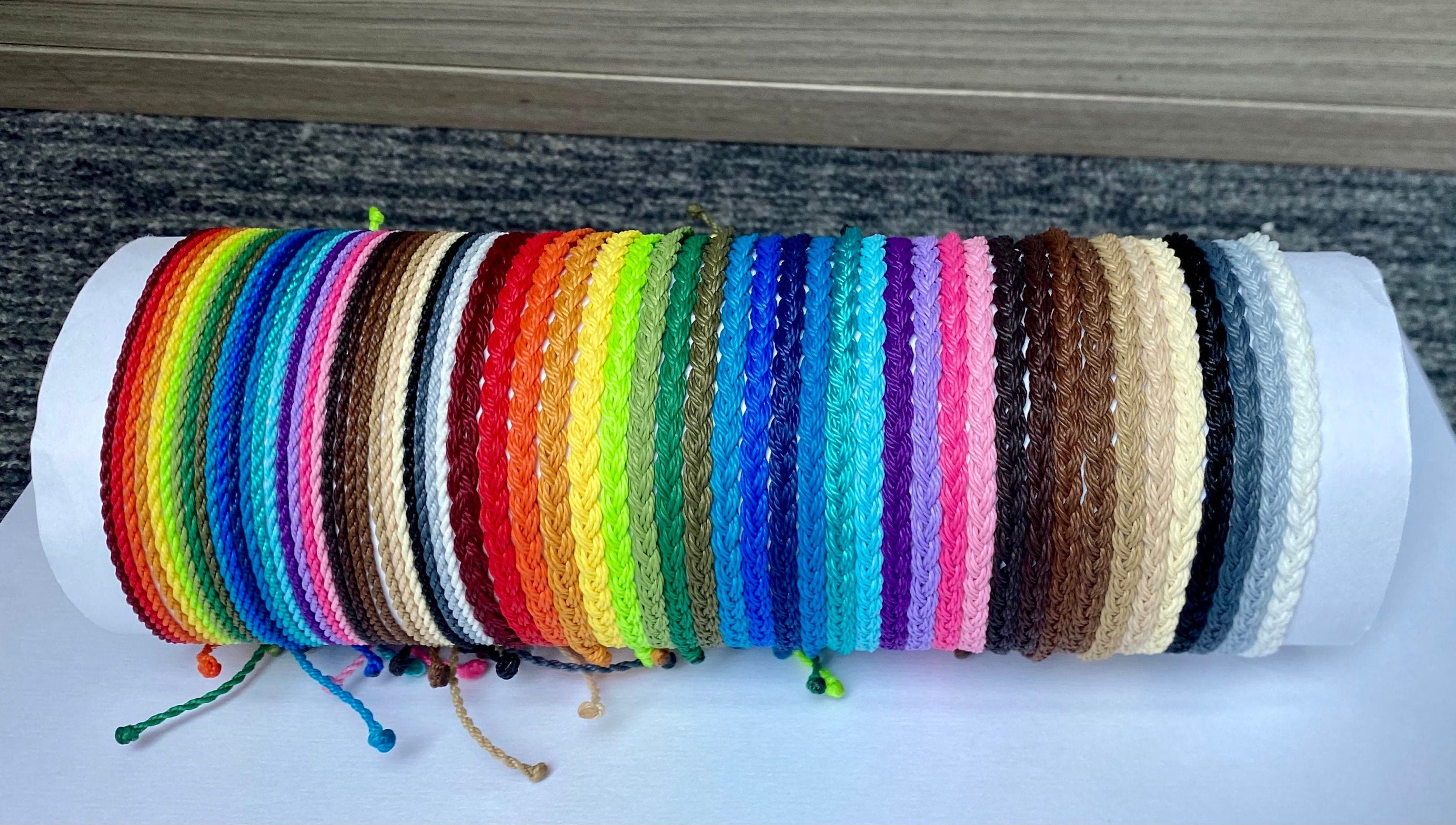 rainbow cheap friendship bracelets elastic letter| Alibaba.com