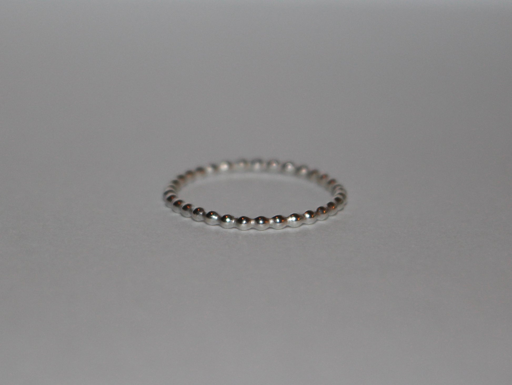 Sterling Silver Bubble Stacking Ring, Waterproof and Tarnish resistant, Stacking Ring