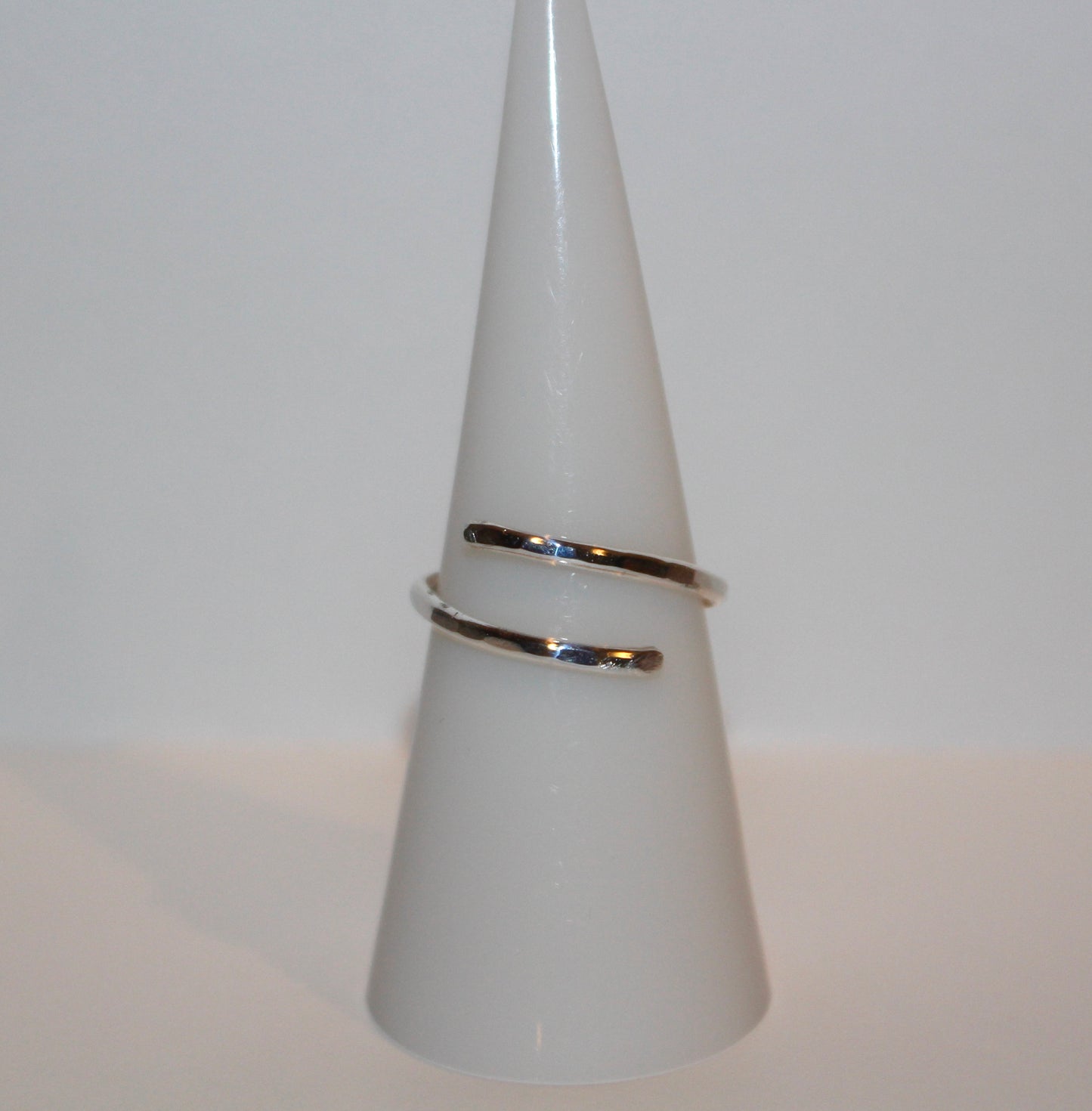 Wrap Around Adjustable Sterling Silver Ring - Can be worn in two ways!
