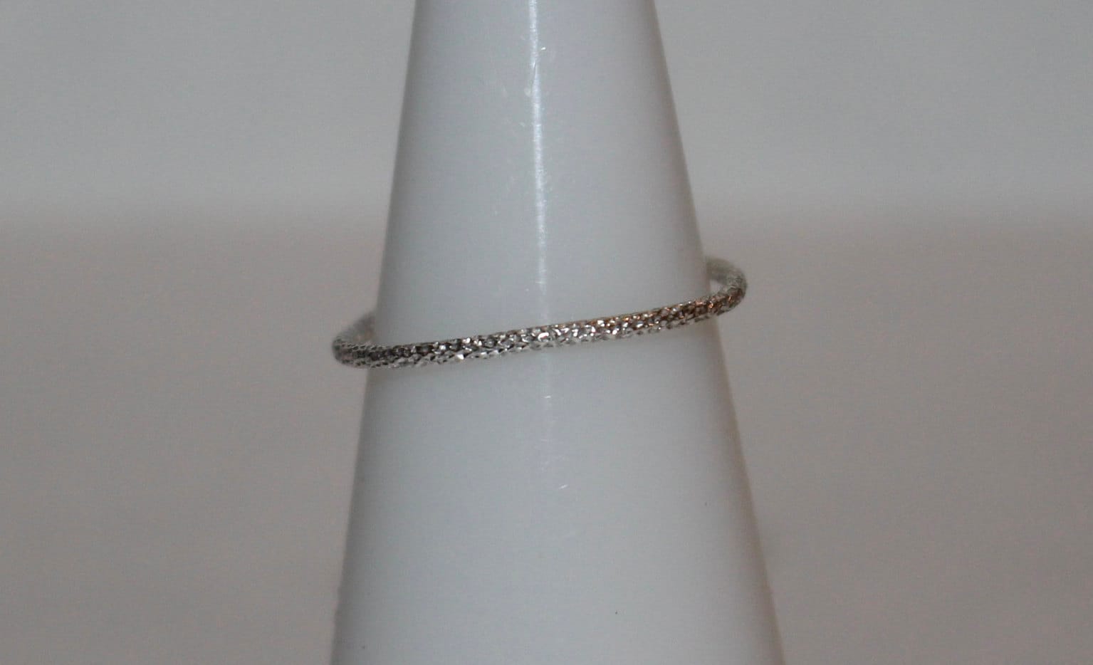Sterling Silver Sparkle Stacking Ring Available in Three Styles