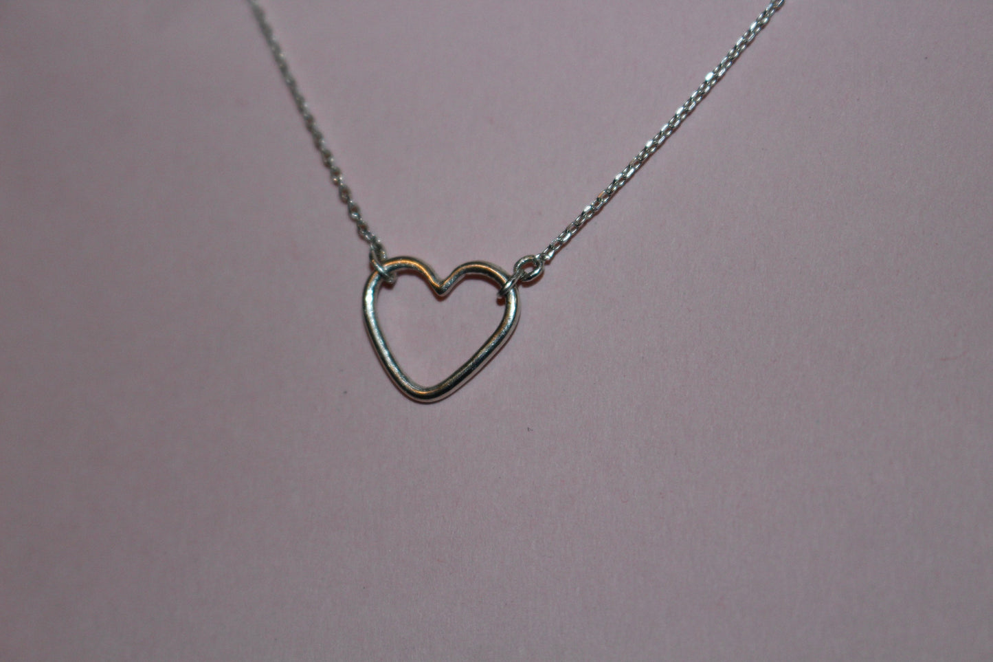 Sterling Silver Heart Necklace